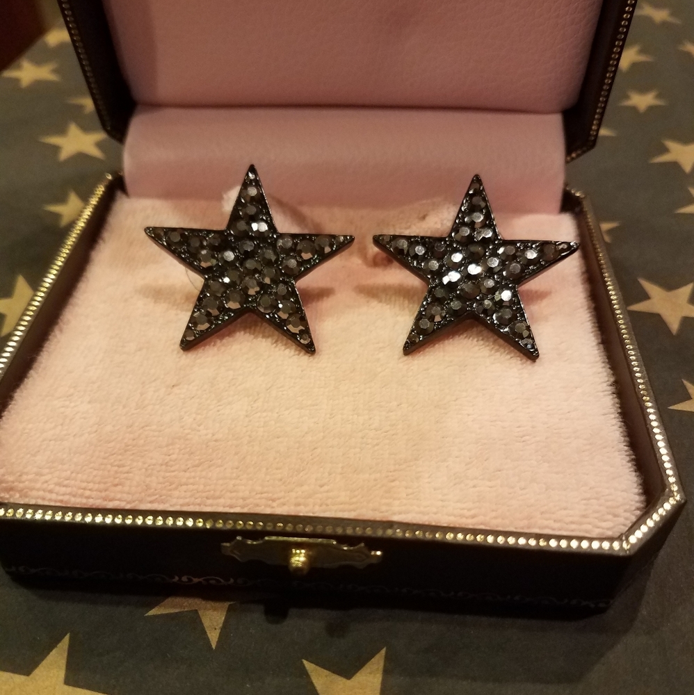 Crystal Star Earrings